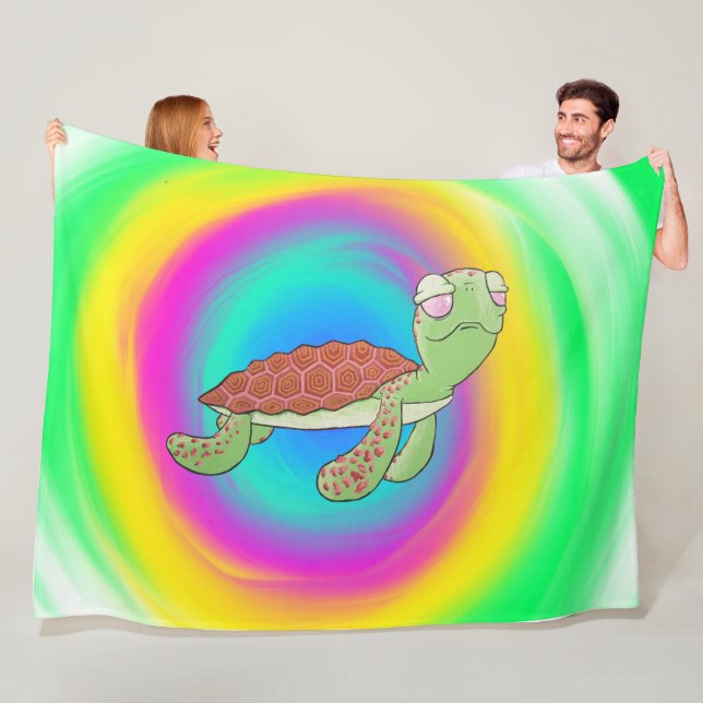 Sea Turtle Large Blanket (In Situ)