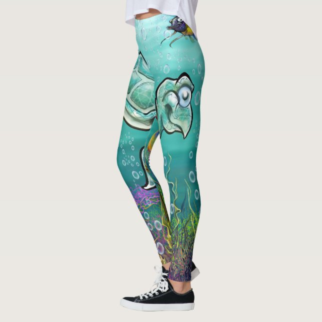 Sea Turtle Leggings (Left)
