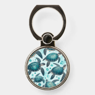 Sea Turtle Life Phone Ring Stand