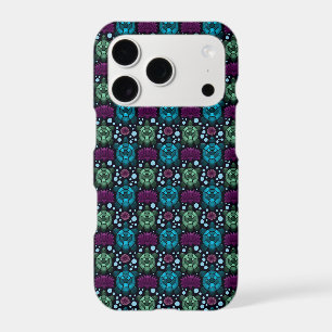 Sea Turtle & Lotus Flower Pattern iPhone 17 Pro Case