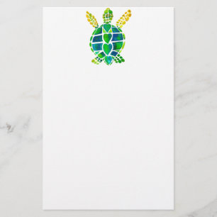 Sea Turtle Love Collection Stationery