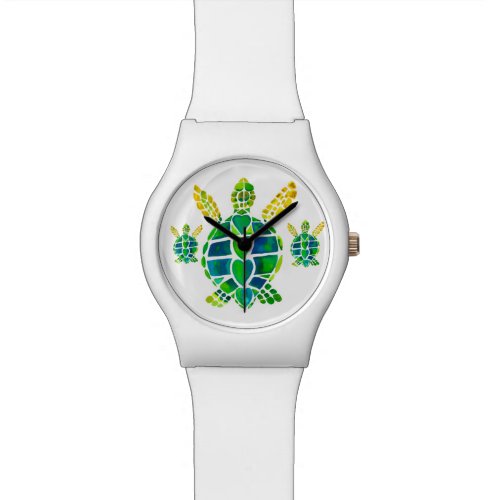 Sea Turtle Love Wrist Watch