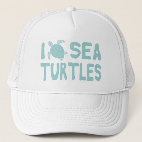 Sea Turtle Lover Cool  Trucker Hat