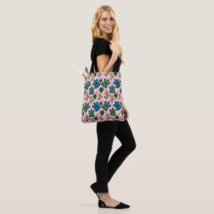 Sea Turtle Lover Gift, Cute Turtle Pattern, Marine Tote Bag