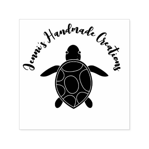 Sea Turtle Made By Self Inking Product Stamp