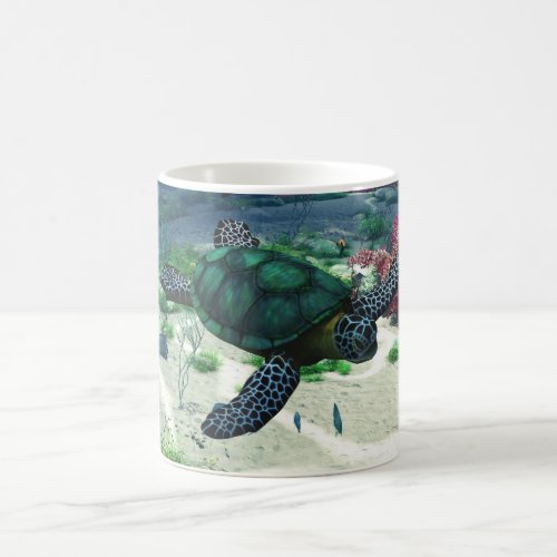 Sea Turtle Magic Mug