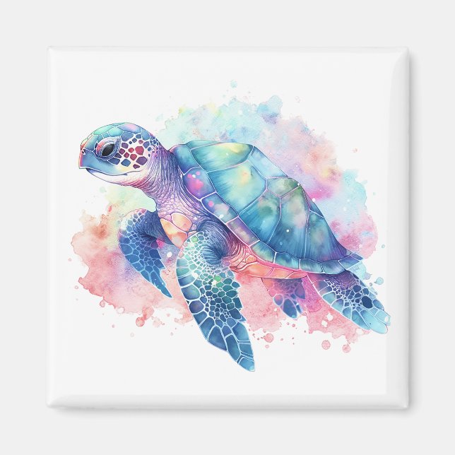 Sea Turtle Magnet (Front)