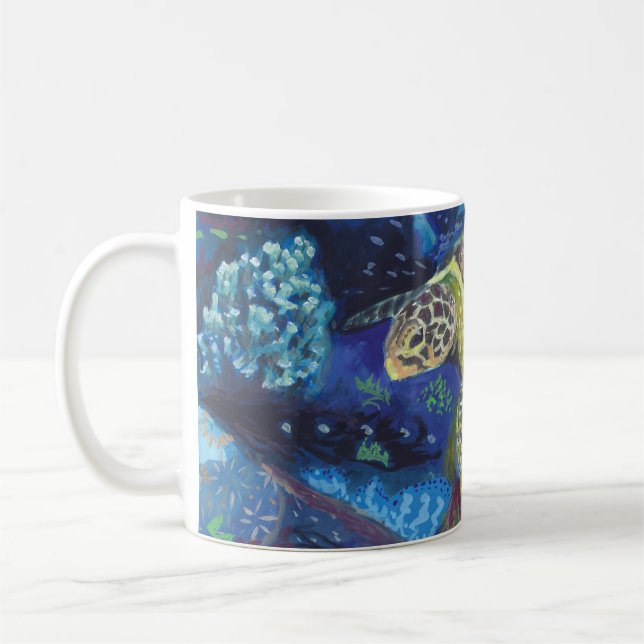 Sea Turtle Mug (Left)