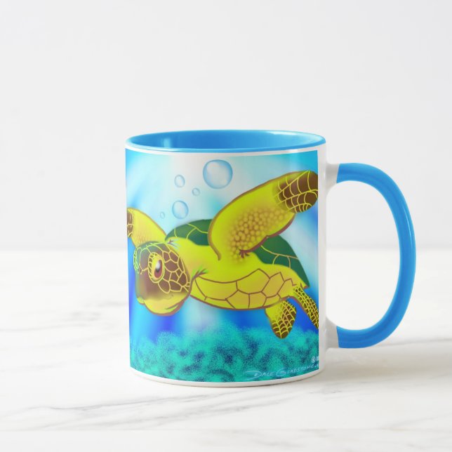 Sea Turtle Mug 12c (Right)