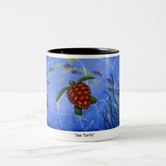 "Sea Turtle" Mug by artist John Donato
