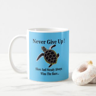 Sea Turtle Never Give Up 