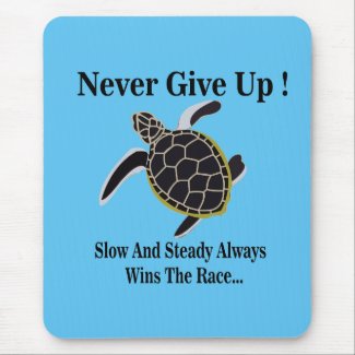 Sea Turtle Never Give Up 