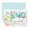 Sea Turtle, Ocean Baby Shower invitation, Boy