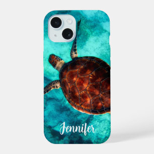Sea Turtle Ocean  iPhone 15 Case