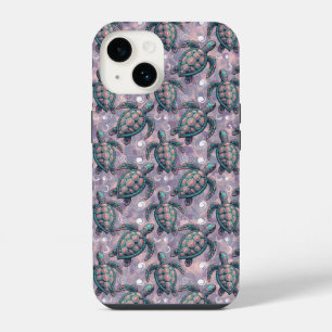 Sea Turtle Ocean Pattern iPhone 14 Case
