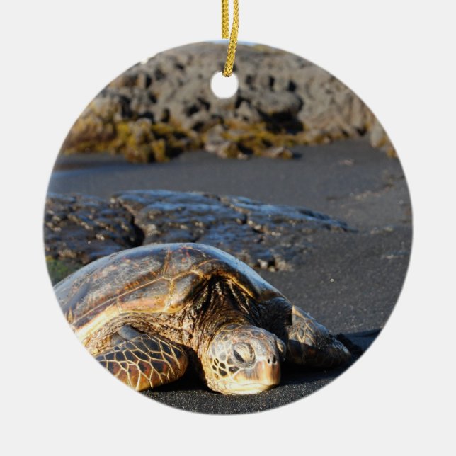 Sea Turtle Ornament (Front)