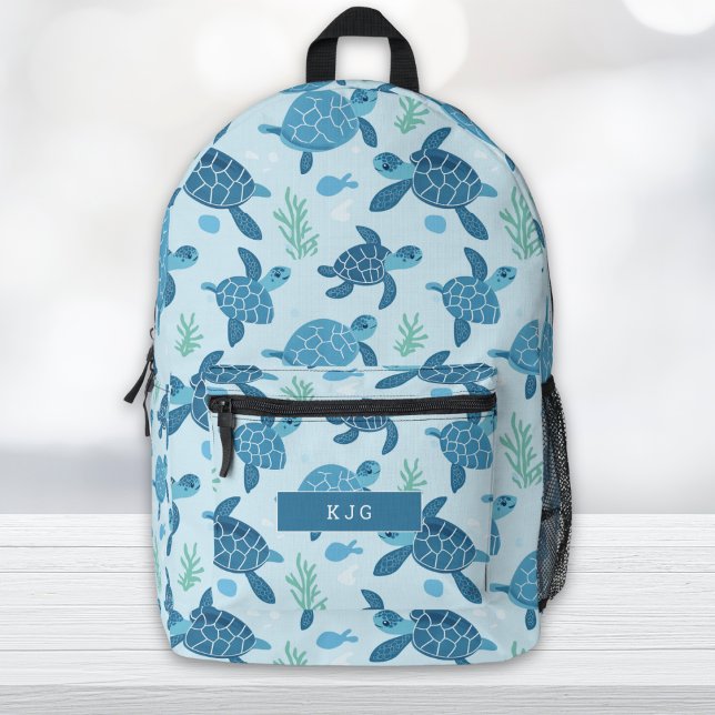 Sea Turtle pattern Backpack (Creator Uploaded)