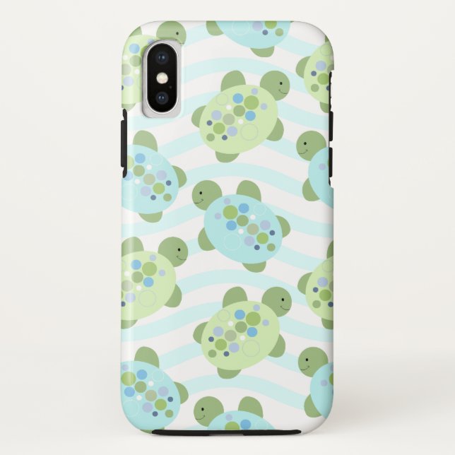 Sea Turtle Pattern Cell Phone Case (Back)