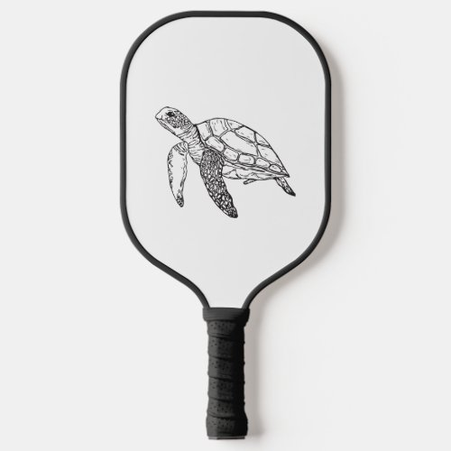 sea turtle pickleball paddle