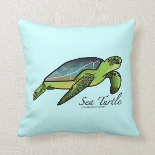 Sea Turtle Pillow