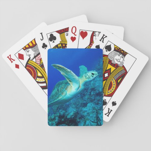 Sea Turtle Poker Cards