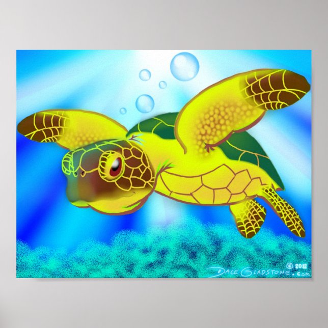 Sea Turtle Print 12b (Front)