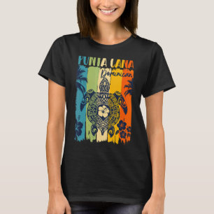 Sea Turtle Retro Punta Cana Dominican Family Vacat T-Shirt