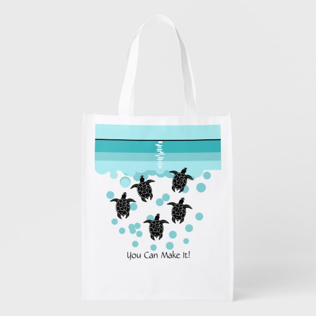 Sea Turtle Reusable Bag (Front)