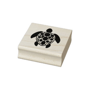 Sea Turtle Rubber Stamp