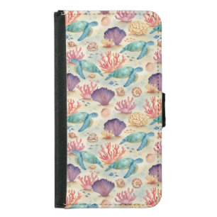 Sea Turtle Samsung Galaxy S5 Wallet Case