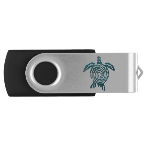 Sea Turtle Save The Turtle Flash Drive