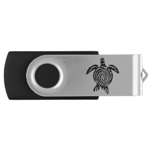 Sea Turtle Save The Turtle Flash Drive