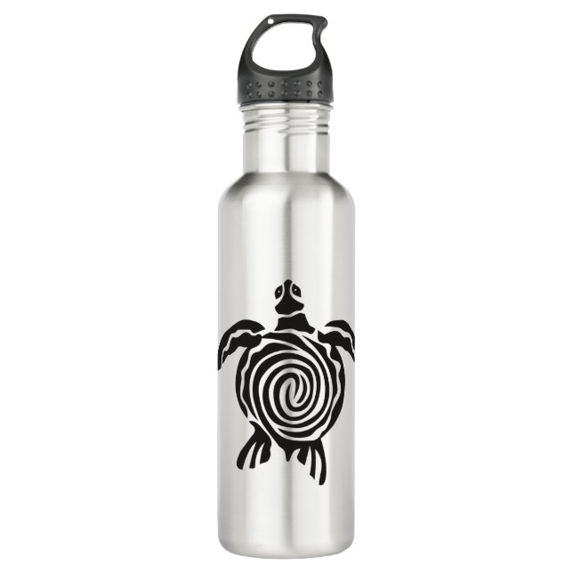 Sea Turtle Save The Turtle Stainless Steel Water Bottle (Front)