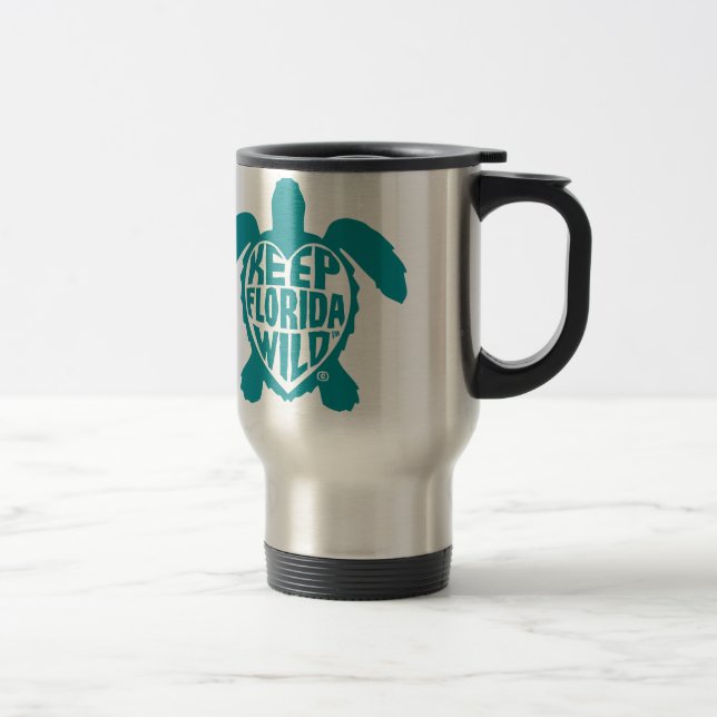 Sea Turtle Saver Travel Mug (Right)
