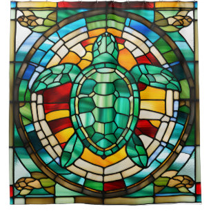 Sea Turtle Shower Curtain