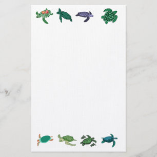 Sea Turtle stationary Stationery