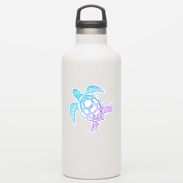 Sea turtle sticker (Waterbottle)