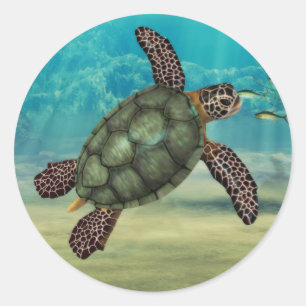 Sea Turtle Sticker