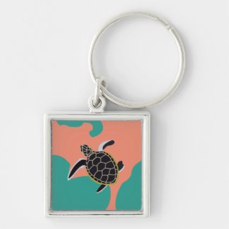 Sea Turtle Swimming 