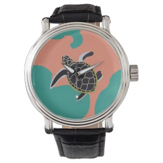 Sea Turtle Swimming 