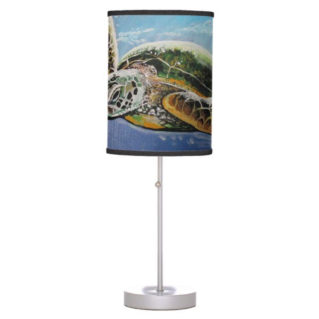 Sea Turtle Table Lamp (Front)