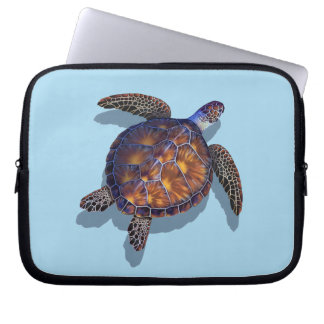 Sea turtle tablet / laptop sleeve