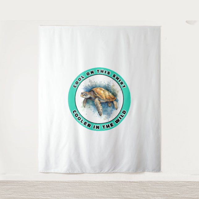 Sea Turtle      Tapestry (Front)
