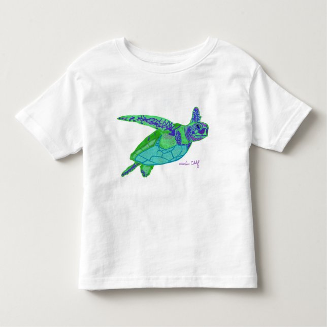 Sea Turtle Tee Shirt (Front)