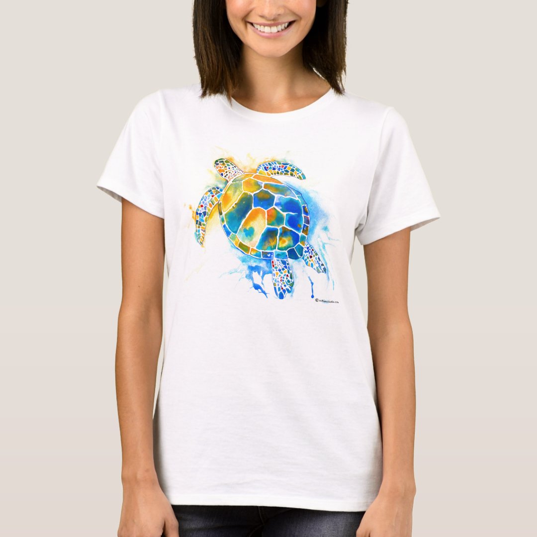 Sea Turtle Tee Shirt | Zazzle