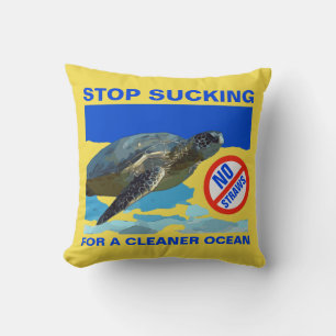 SEA TURTLE THROW PILLOW