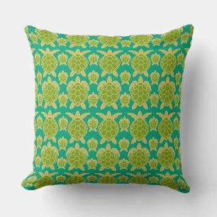 Sea Turtle Throw Pillow