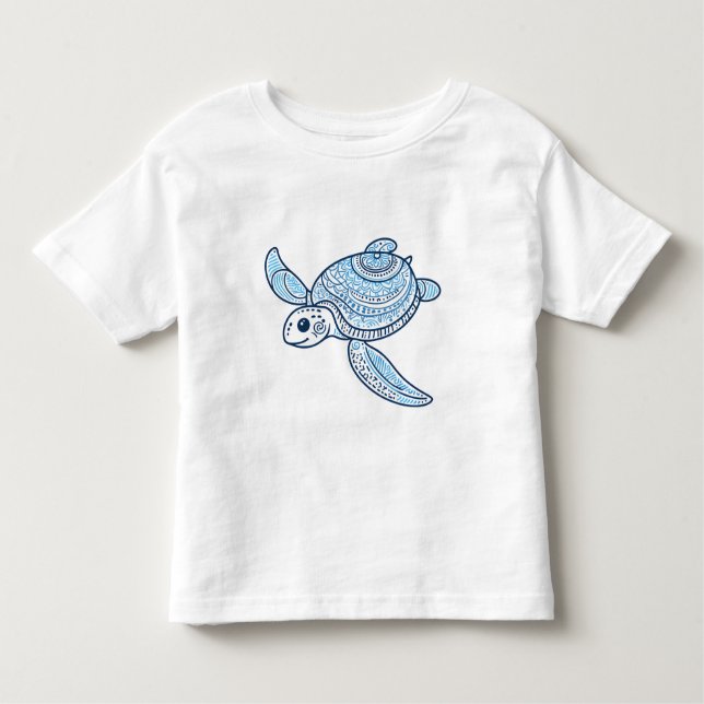 Sea Turtle  Toddler T-shirt (Front)