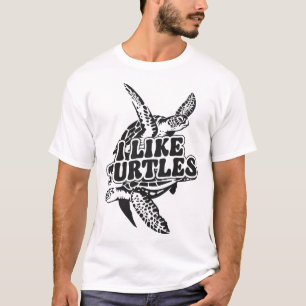 Sea Turtle Tortoise I Like Turtles Copy Copy Copy  T-Shirt