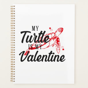 Sea Turtle Tortoise Valentines Day Copy Copy Copy Planner
